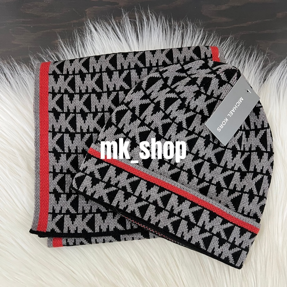 Michael Kors Men’s Hat & Scarf Set - Picture 3 of 11